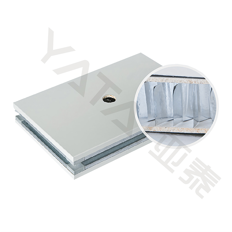 Panou sandwich cu fagure din sticlă cu două straturi, realizat manual, magneziu, aluminiu